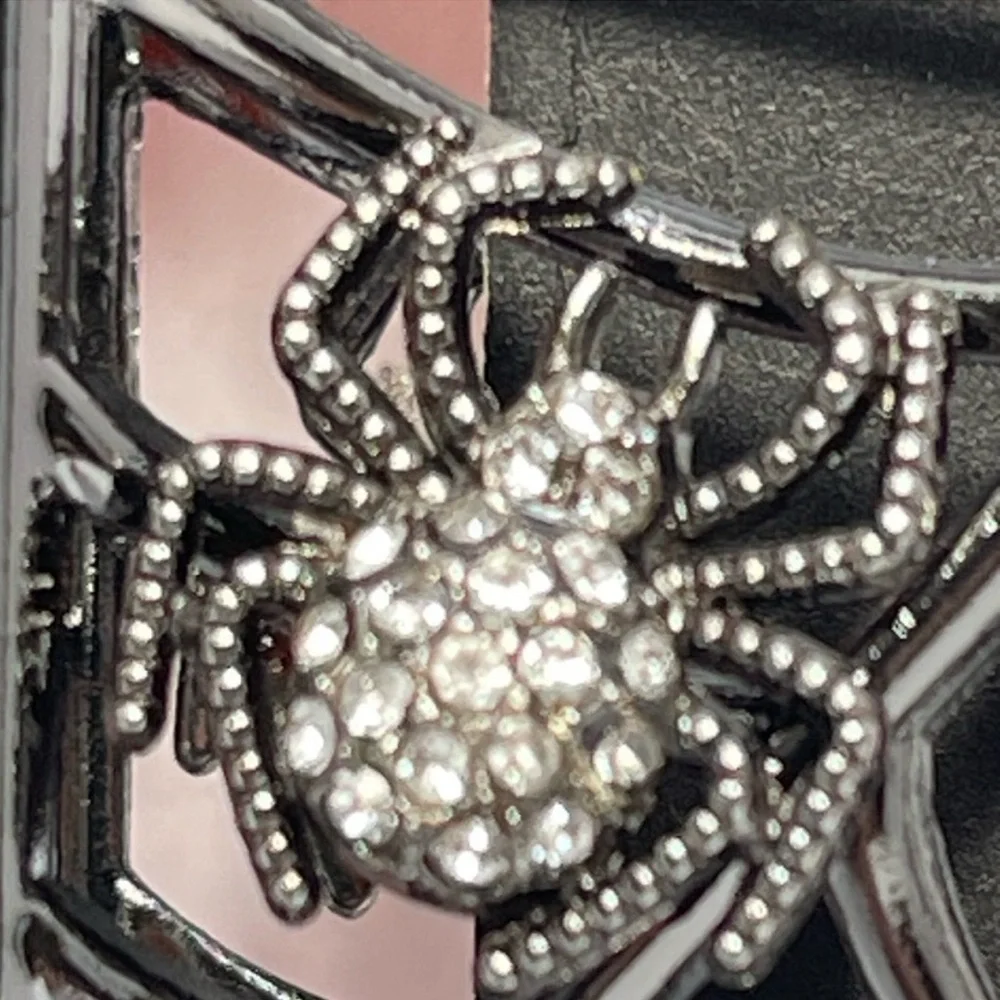 NWT ⚜️🖤⚜️ Piper K HALLOWEEN Hair Claw Clips Spooky Spiders & Spider Webs